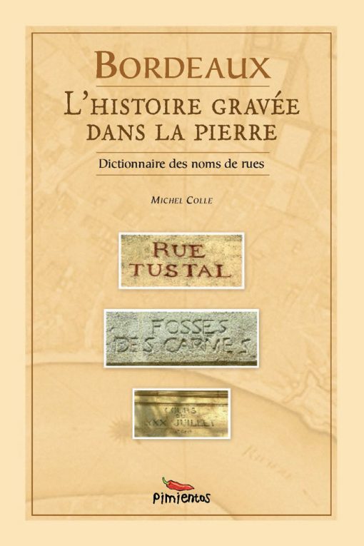 Couverture du livre Bordeaux, l'histoire gravée dans la pierre par Michel Colle