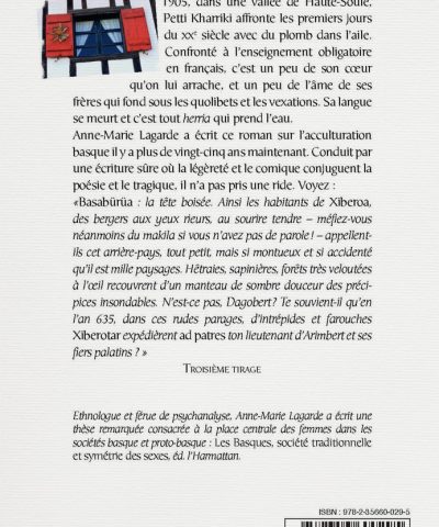 Résumé du livre Grand-mère Soleil - Eguzki-Amandrea par Anne-Marie Lagarde