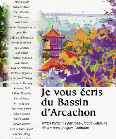 Couverture je vous écris du Bassin d'Arcachon