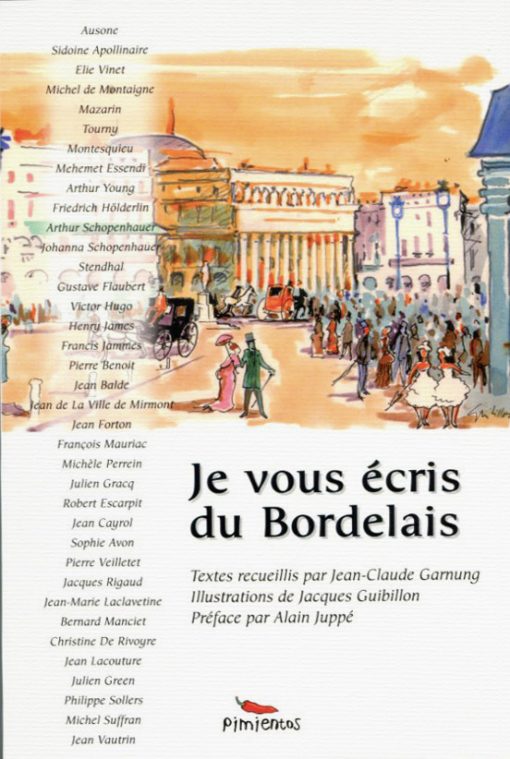 Couverture je vous écris du Bordelais