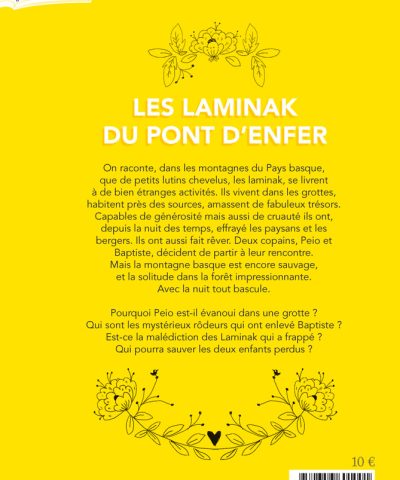 dos du livre les Laminak du Pont d'enfer