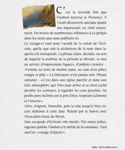 Alternative view of Notes d'un voyage en Provence et en Italie et son retour par la Suisse