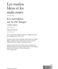 4eme de couverture du livre les surréalistes au Pays basque