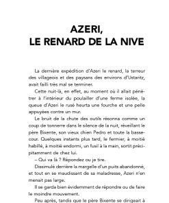 Azeri le renard de la Nive