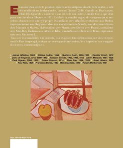 Dos du livre des impressionnistes aux Avant-gardes en Pays basque