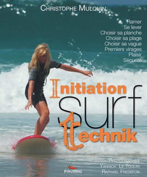 Couverture du livre d'initiation surf Surf Technik par Christophe Mulquin