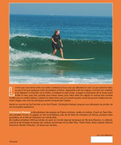 Dos du livre d'initiation surf Surf Technik par Christophe Mulquin