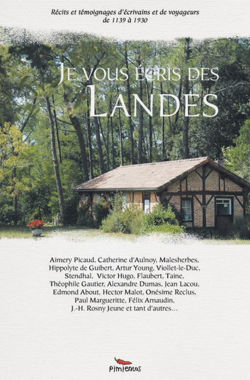 Couverture du livre Je vous écris des Landes