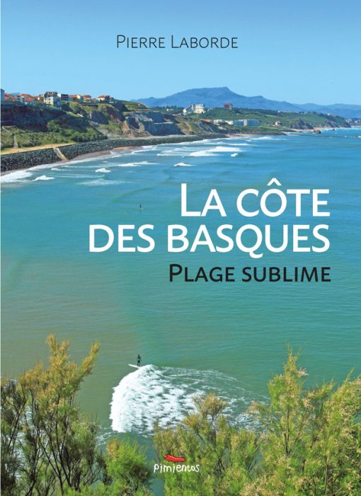 Couverture du livre la Côte des Basques, plage sublime par Pierre Laborde