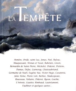 couverture du livre la Tempête- la tempête dans la littérature