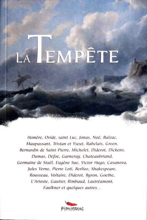 couverture du livre la Tempête- la tempête dans la littérature