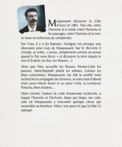 Résumé du recueil la Cote d'Azur de Maupassant par Alain Gérard