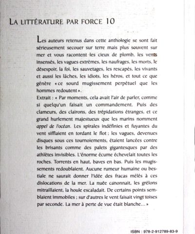 Résumé du livre la Tempête- la tempête dans la littérature