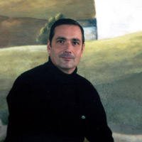 Michel Jaureguiberry auteur de la Peinture basque aux Editions Arteaz Pimientos