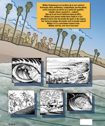 Dos du livre BD Wilbur Kookmeyer