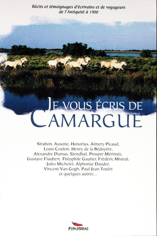 Couverture livre Je vous écris de Camargues