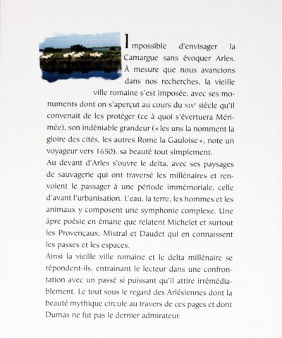Résumé livre Je vous écris de Camargues