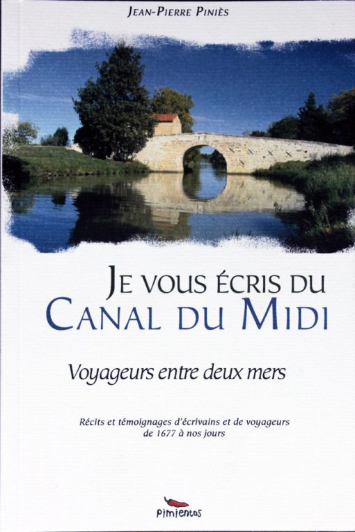 Couverture livre Je vous écris du Canal du Midi
