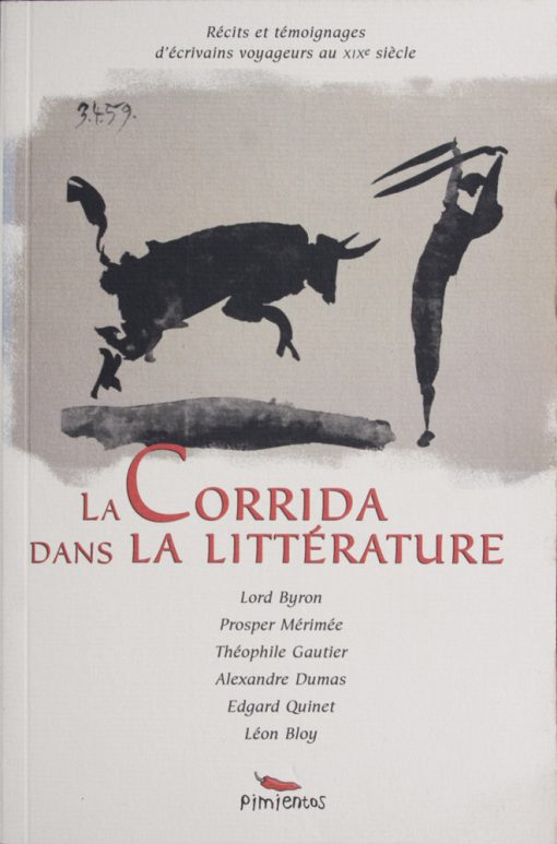 Couverture la corrida dans la littérature