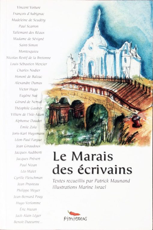 Couverture du livre le Marais des écrivains - Patrick Maunaud