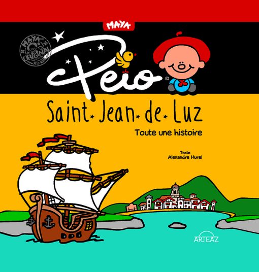 couverture Peio Saint Jean de Luz toute une histoire