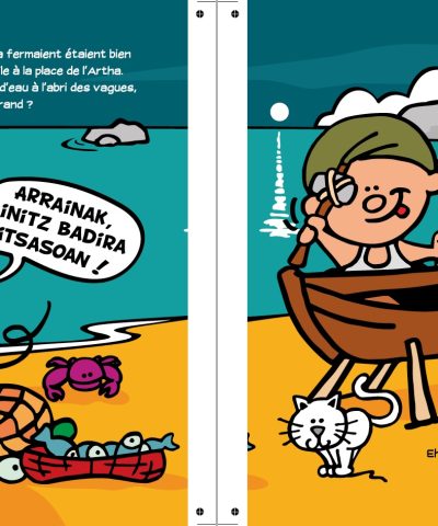 Alternative view of Peio, Saint-Jean-de-Luz, toute une histoire - par Maya l'illustratrice des fêtes de la Saint-Jean