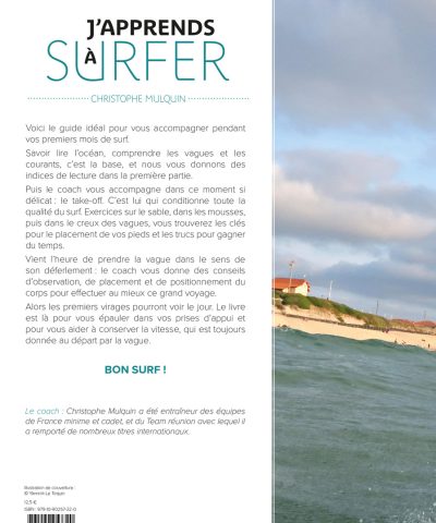 Alternative view of J'apprends à surfer - les conseils de base pour bien débuter le surf avec le coach Christophe Mulquin