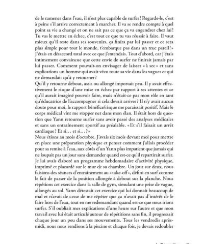 extrait du livre de Céline Sanchez la thérapie bleue p3(