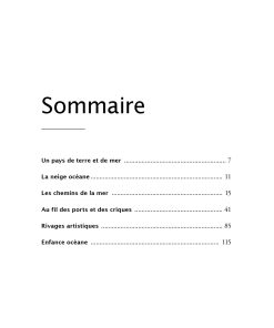 Océaniques le Pays basque et la mer Claude Dendaletche sommaire