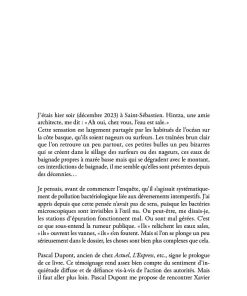 livre sur la pollution de la Côte basque Y'a qu'à faut qu'on page 31