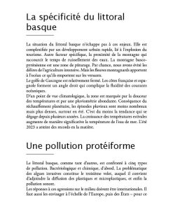 livre sur la pollution de la Côte basque Y'a qu'à faut qu'on page 36