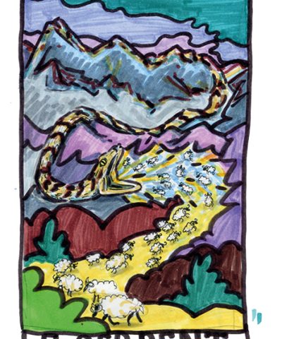 Jatorri illustration le Serpent page 12