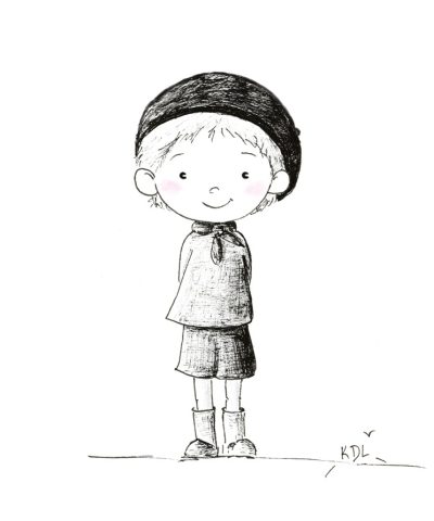 le petit personnage Gaxaran dessiné par KDesAiles