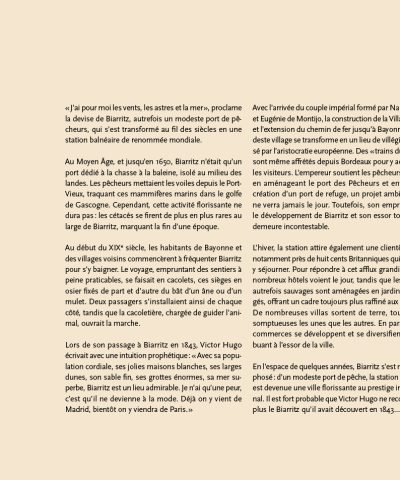 Alternative view of Biarritz, naissance d'une cité