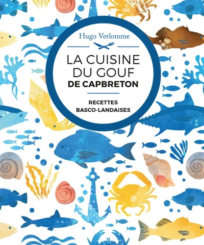 la couverture du livre montre une myriade de poissons et autres habitants sous-marins de toutes les couleurs