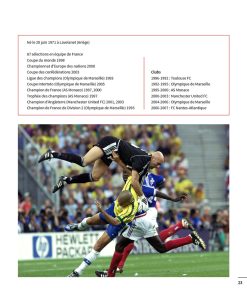 Fiche technique de Fabien Barthez dans Toulouse capitole du sport international