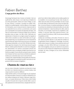 Fiche de Fabien Barthez dans Toulouse Capitole du sport international